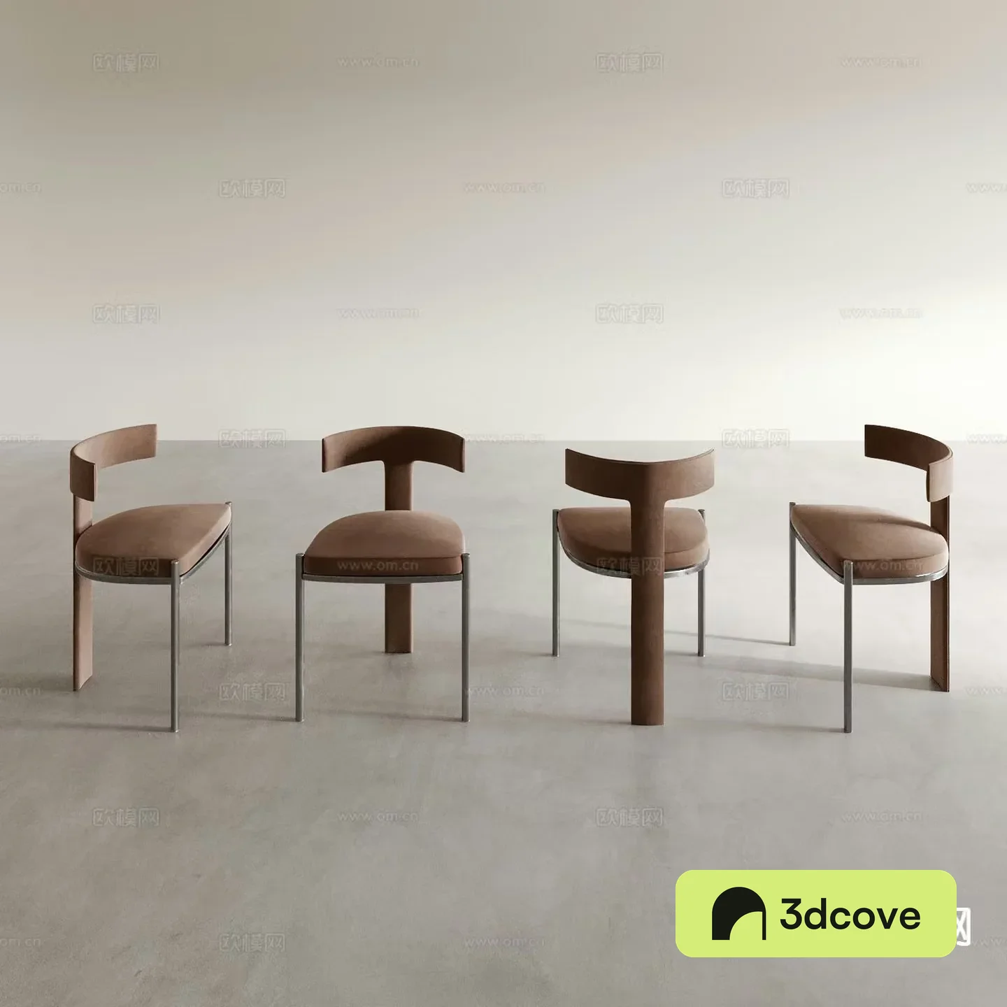 Italian style chair single chair makeup chair sofa chair back chair