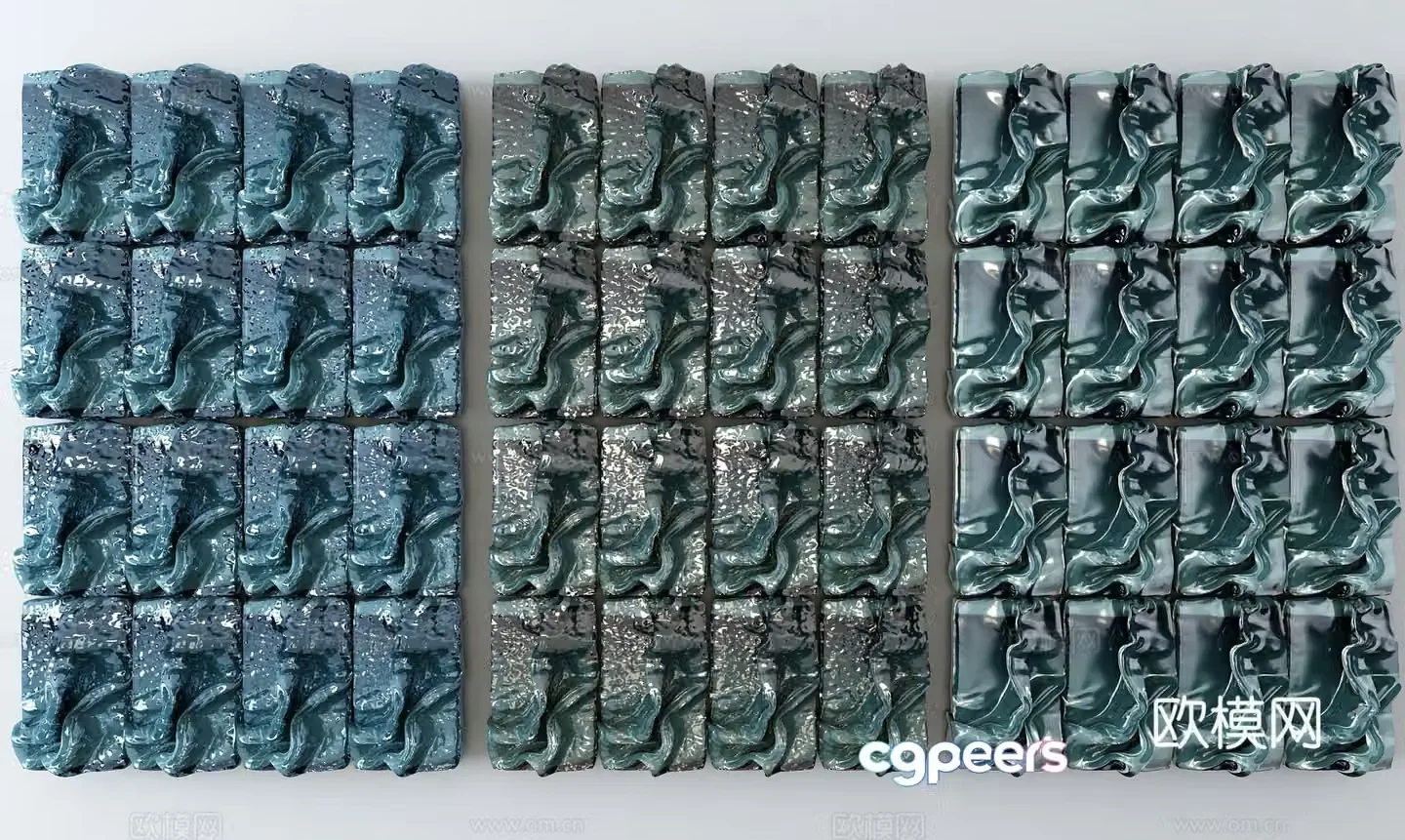 3D wall decoration model