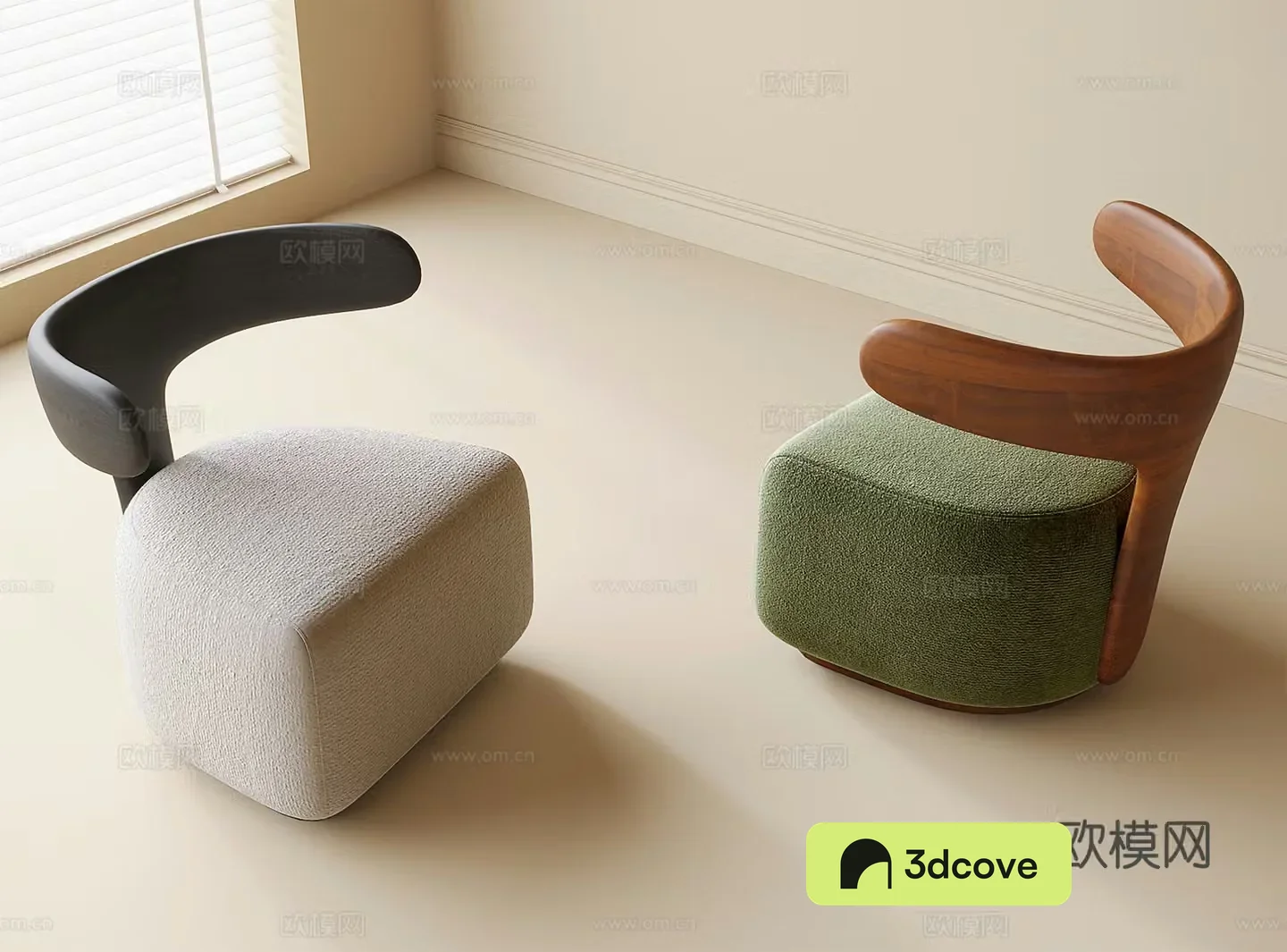 Modern sofa stool dressing stool