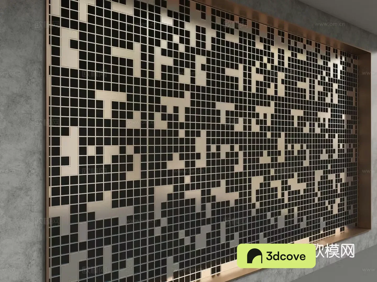 Modern background wall