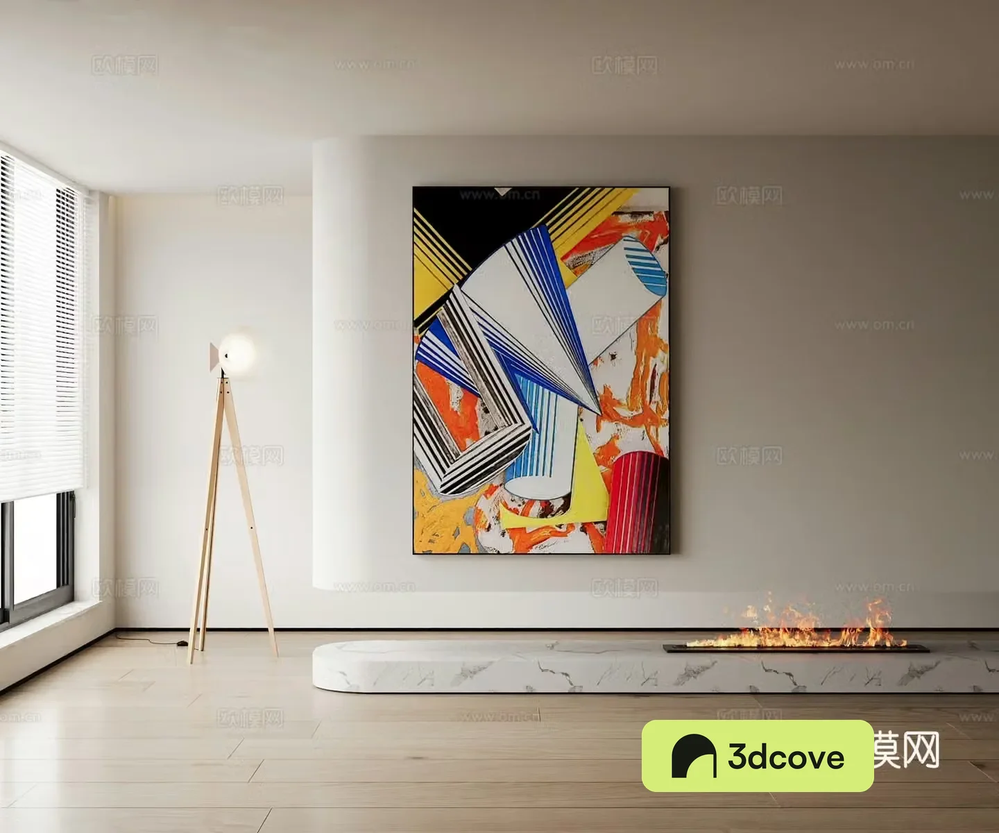 Modern decorative painting