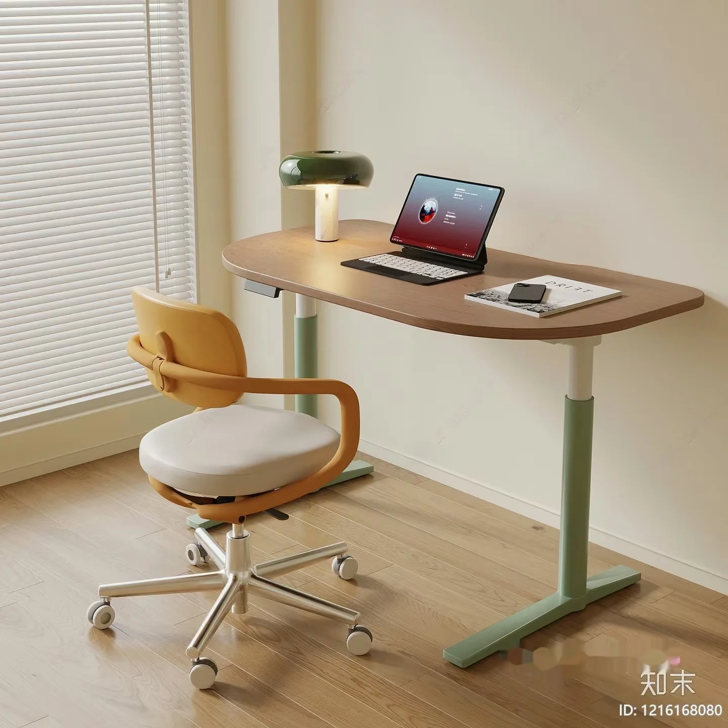 Modern Home Office 3D Model – 11967 – VRAY Render