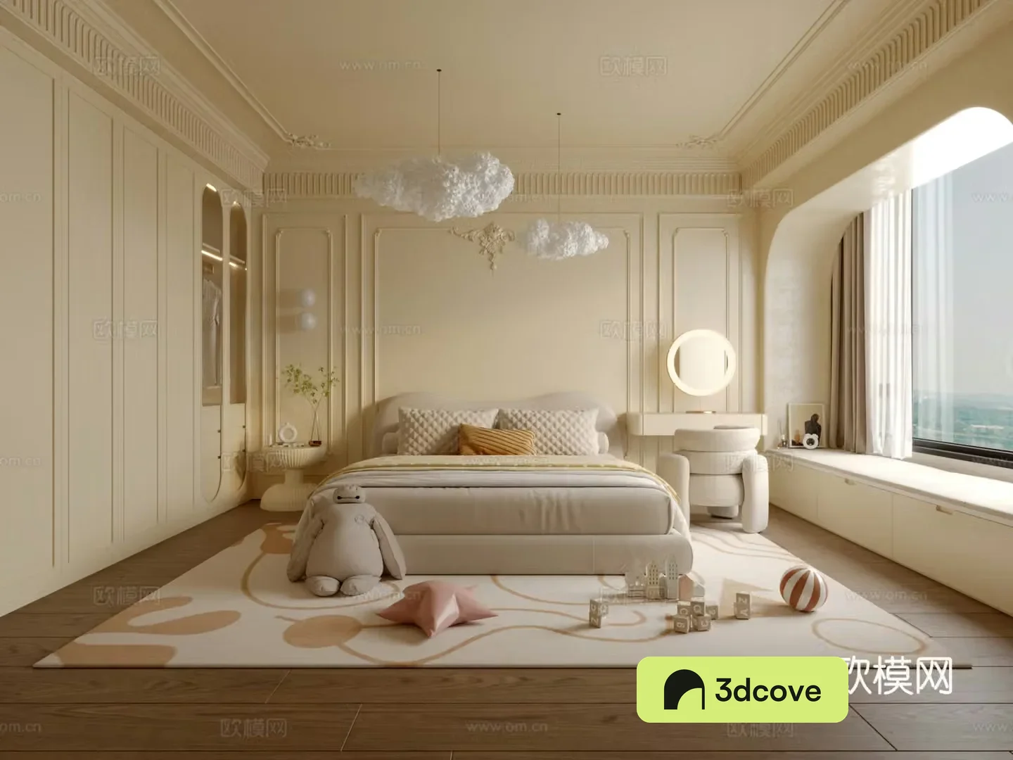 French children’s room