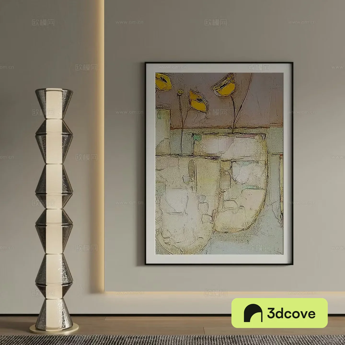 Modern abstract painting Decorative painting