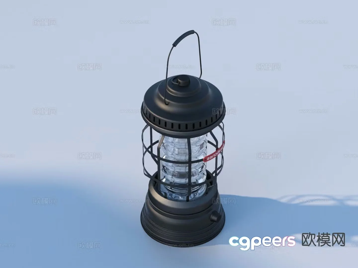 desk lamp kerosene lamp lamp kerosene lamp 3d model