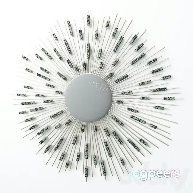 3ds Max Free – decorative mirror Cristofer Guy