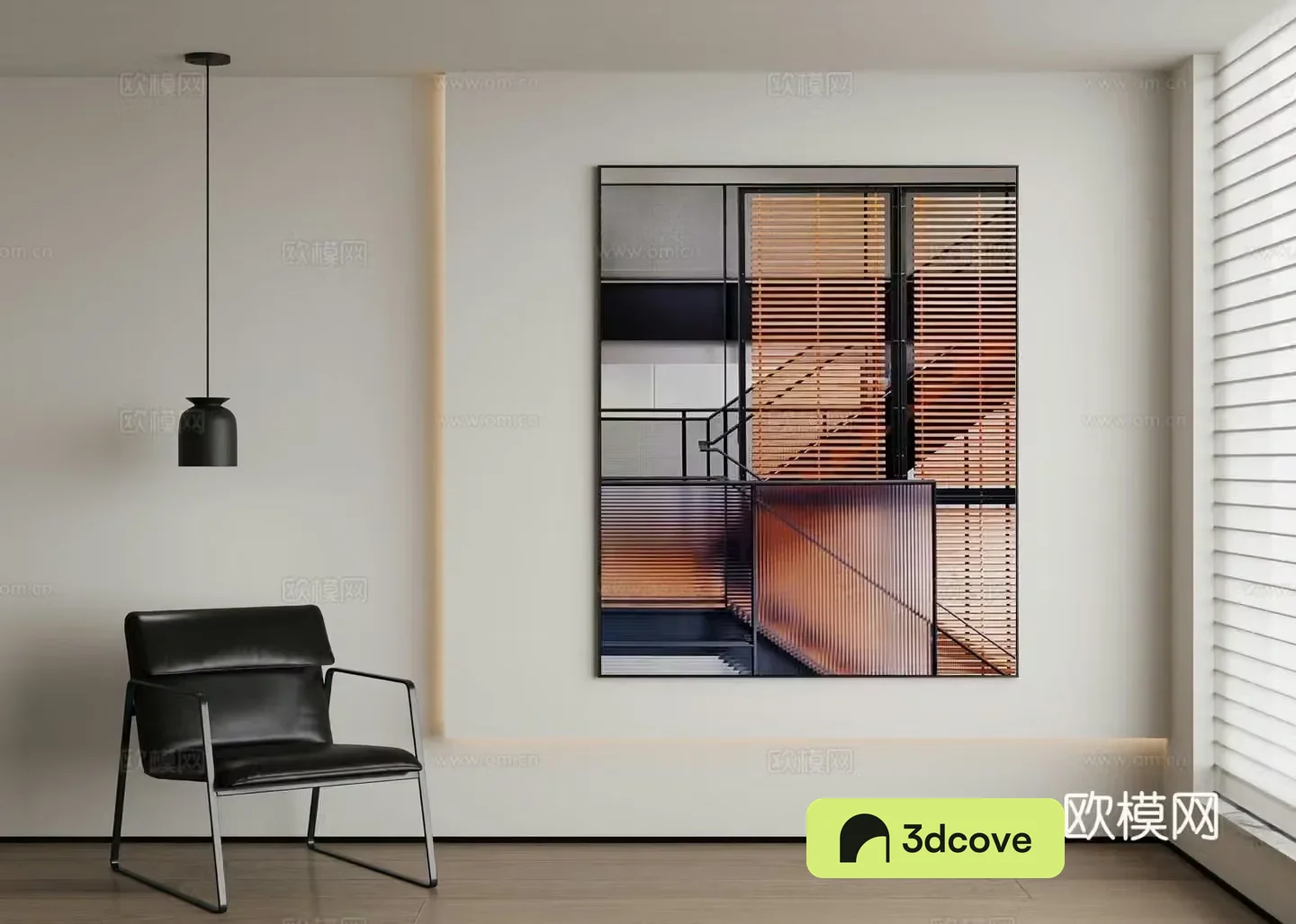 Modern abstract painting decorative painting