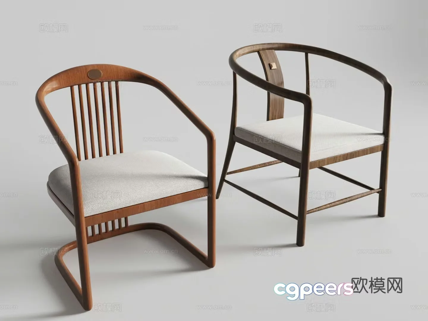 New Chinese chair 3d model