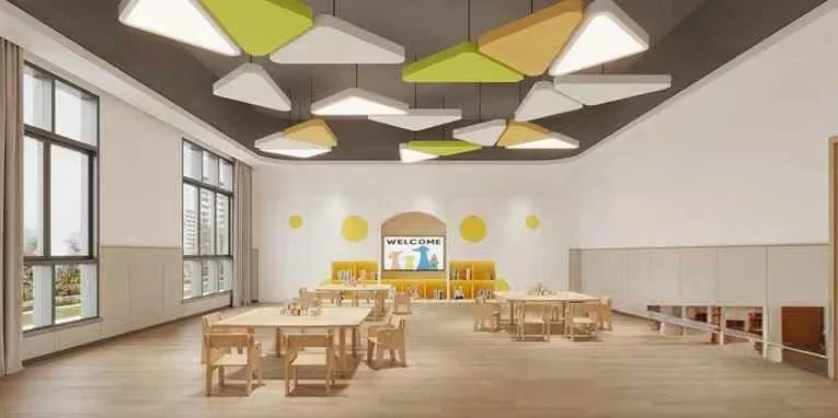 Modern Classroom 3D Model – 12615 – CORONA Render