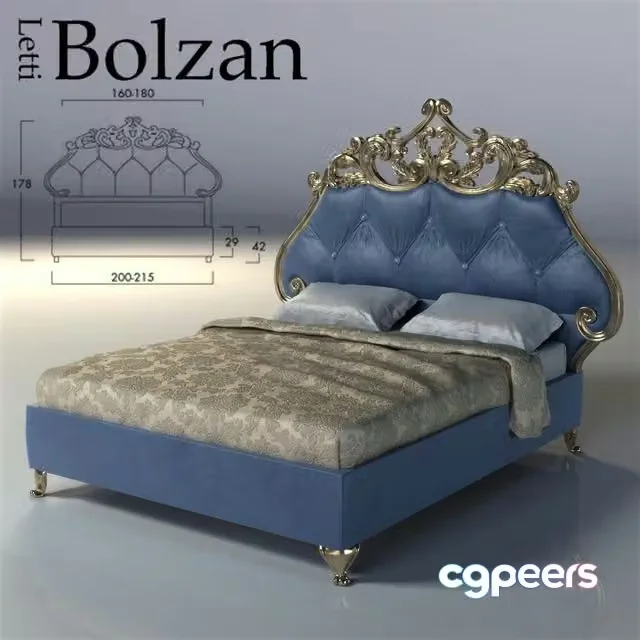 3ds Max Free – Bolzan Letti – Velvet