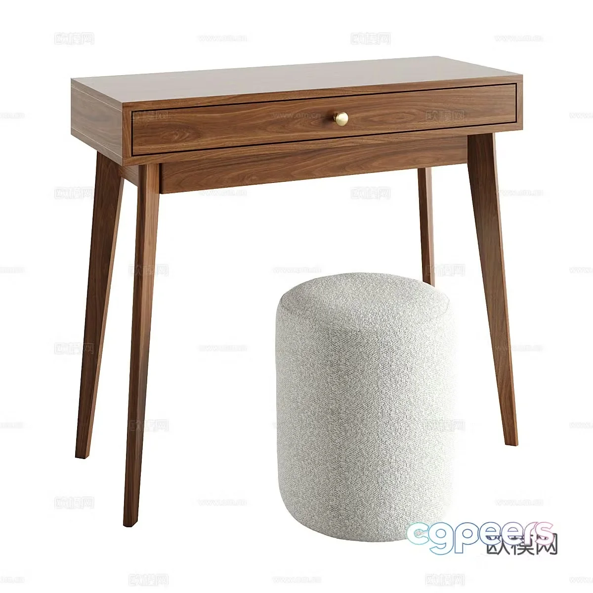 New Chinese dressing table 3D model