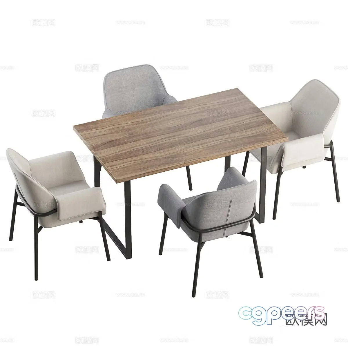Dining chair 3d model