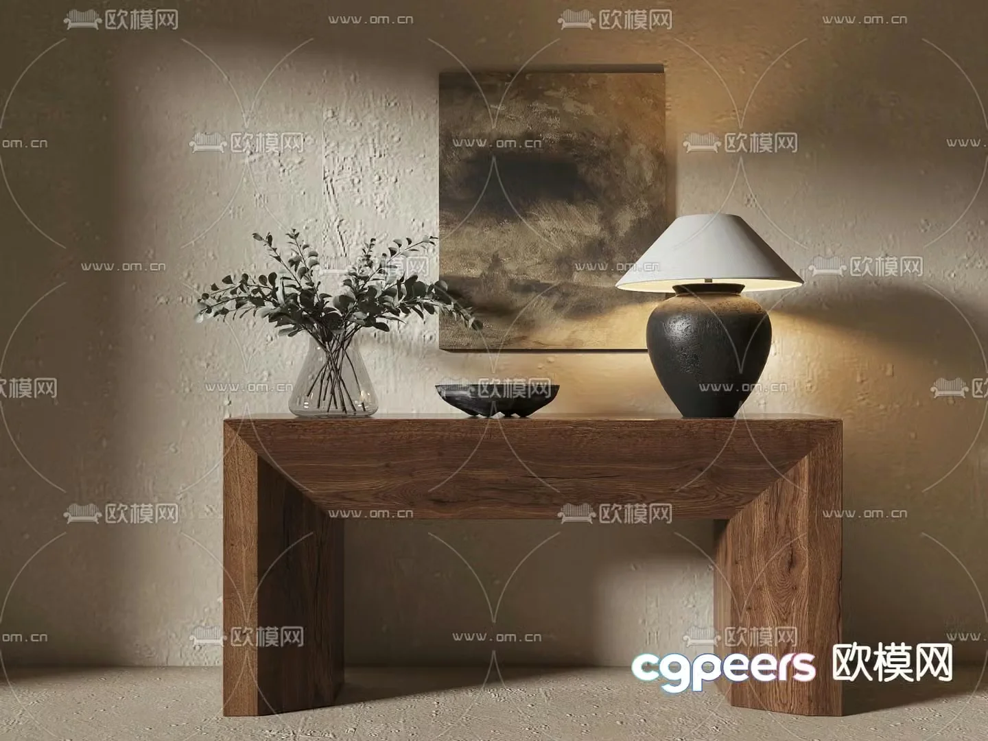 Wabi-sabi Danjingdai 3D model