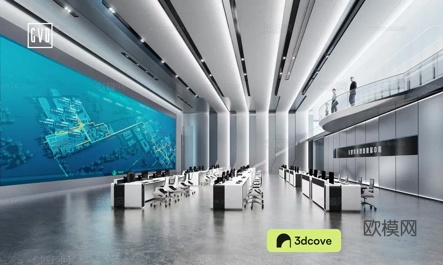 Modern Management and Control Center Smart Center Data Center Command Center Scheduling Center Monitoring Room
