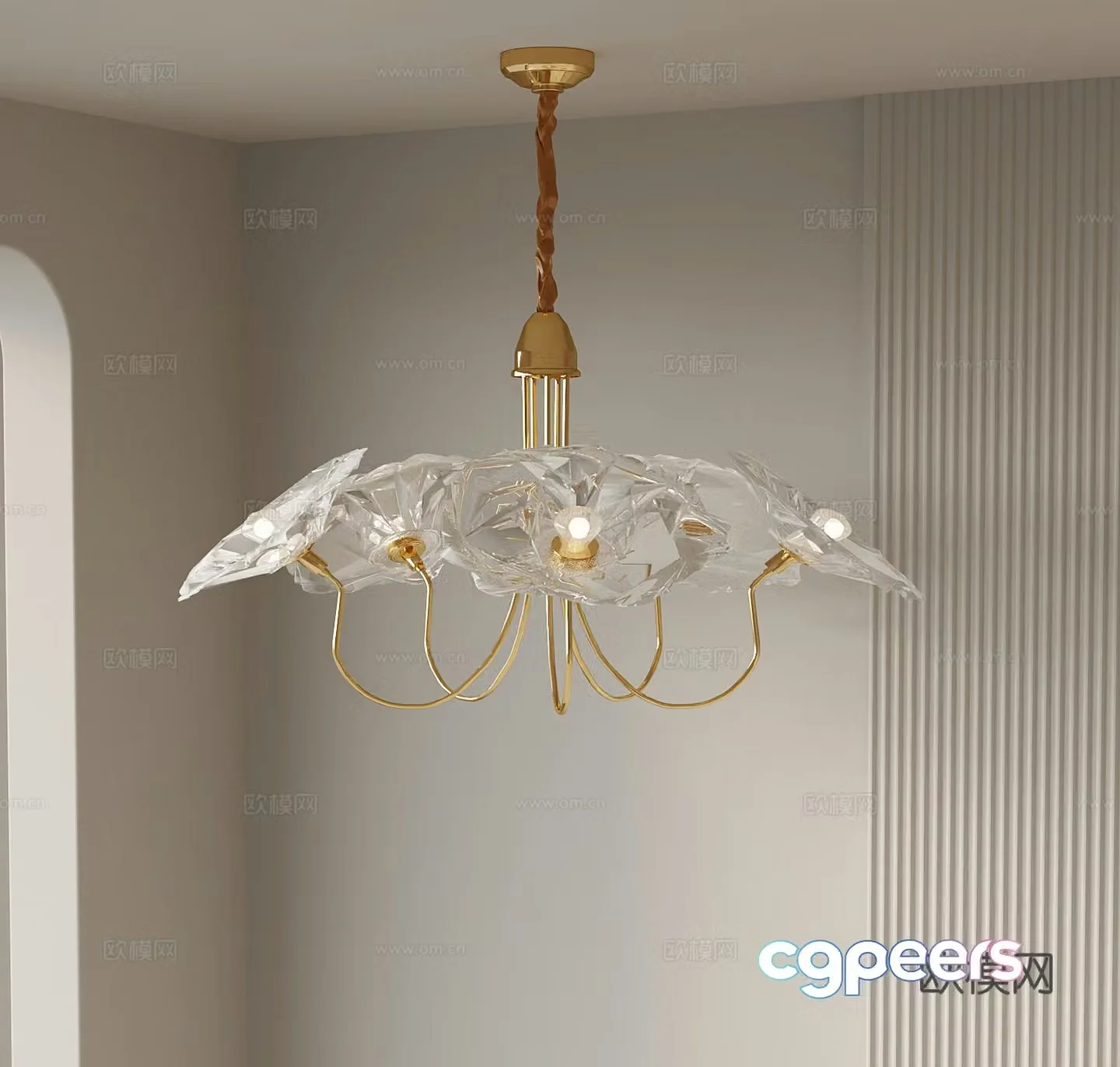 Chandelier Modern Chandelier 3d Model