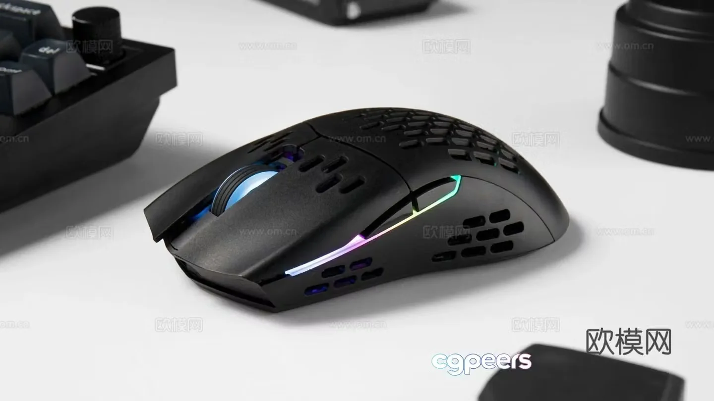 Wireless mouse 3d model