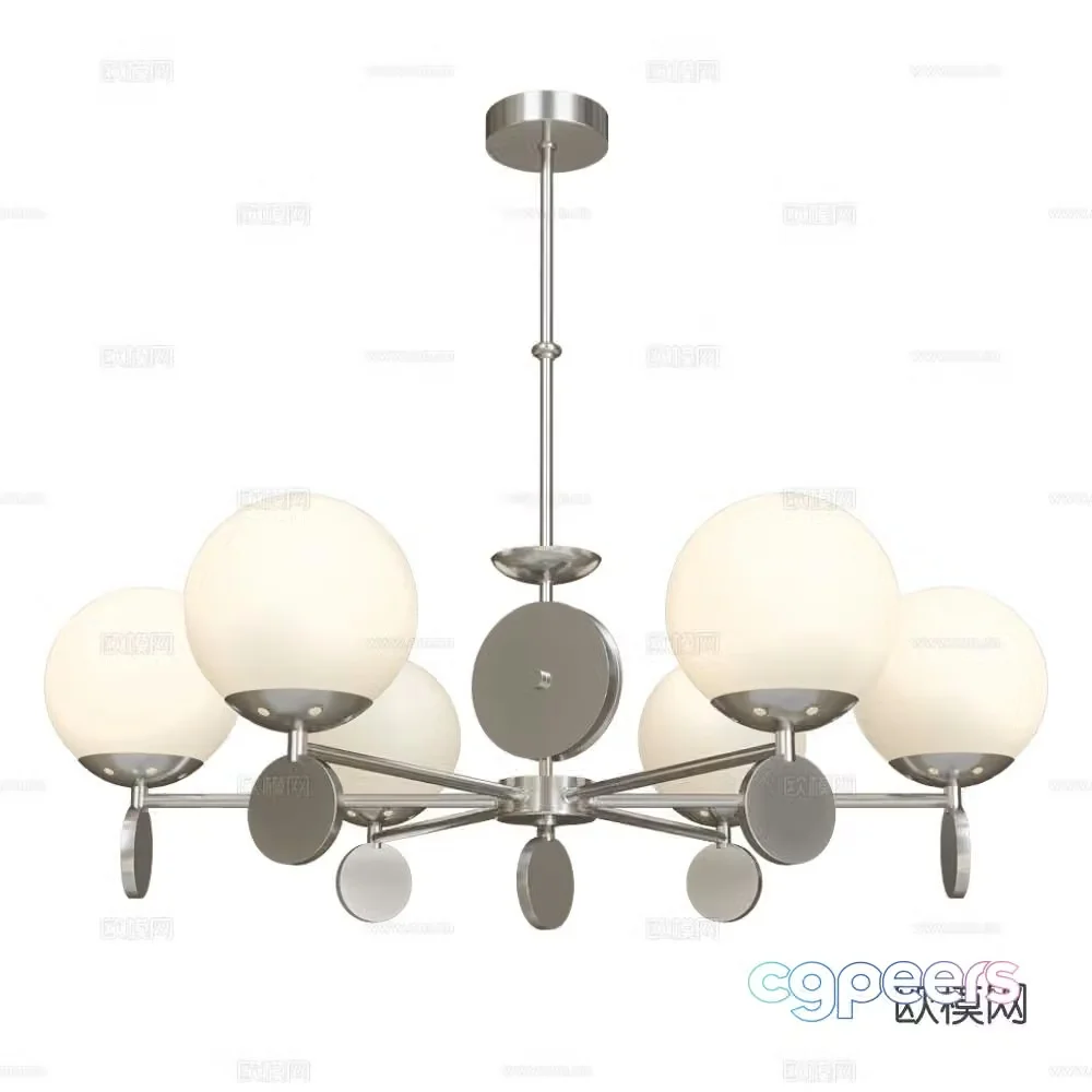 Stilfort creative chandelier artistic chandelier 3d model