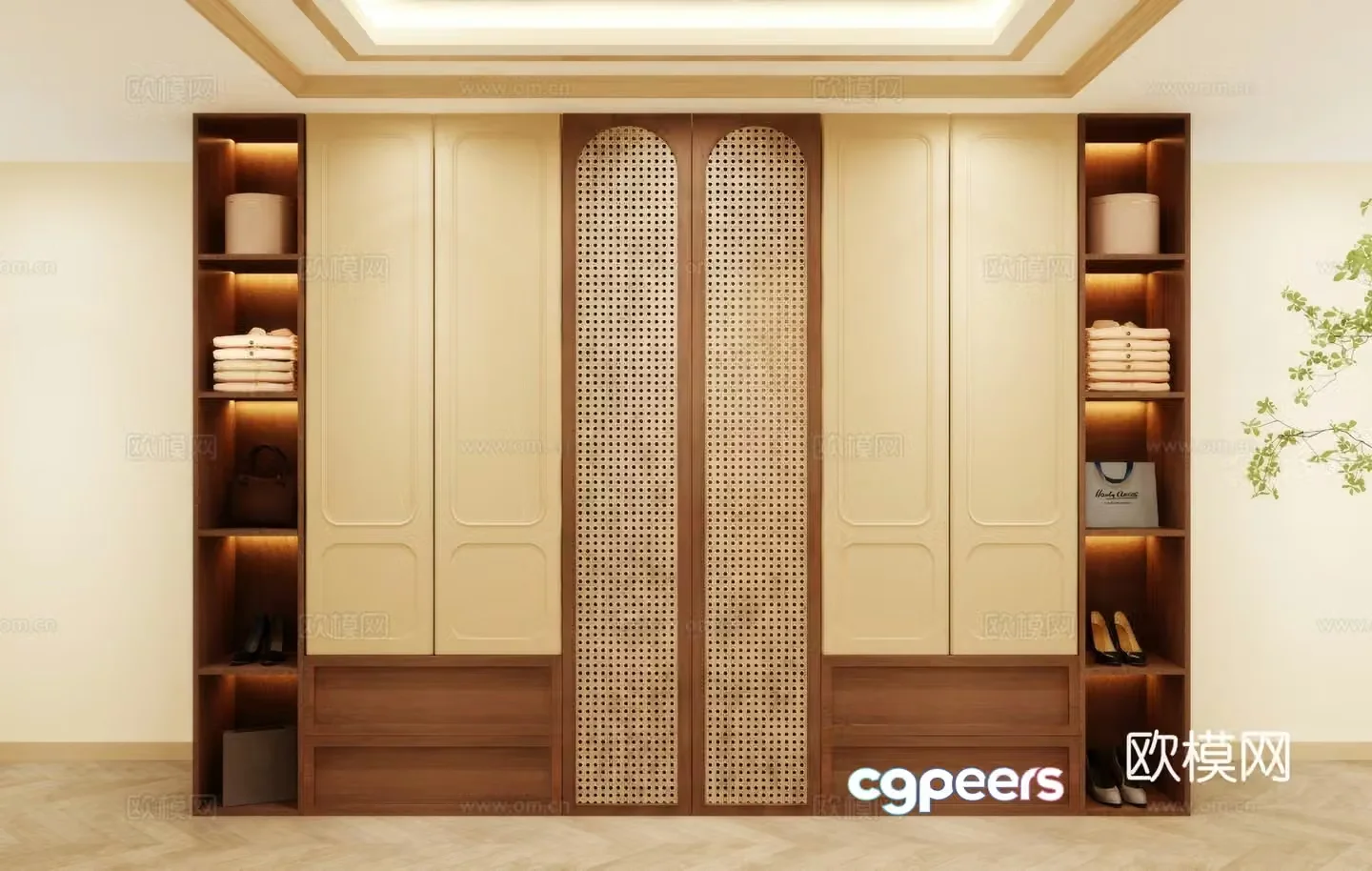 Wardrobe design Wardrobe renderings Wardrobe wardrobe design Wardrobe cabinet 3d model