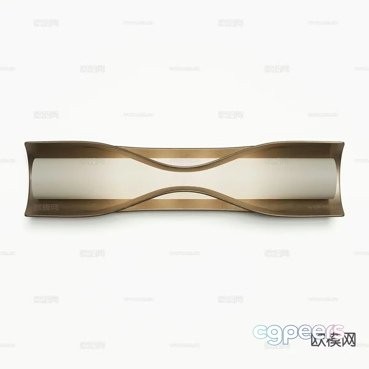 Modern wall light 3d model