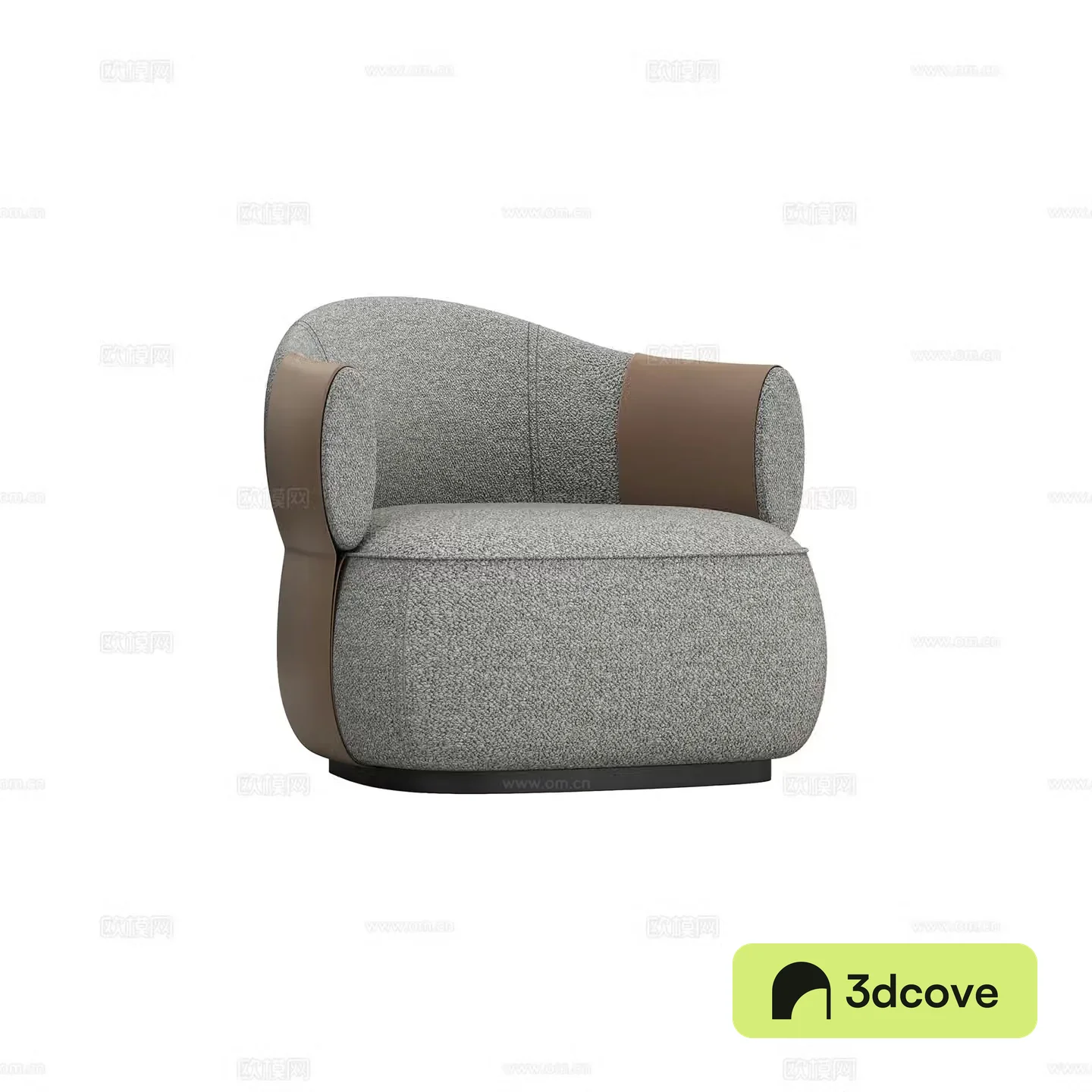 Light luxury single sofa