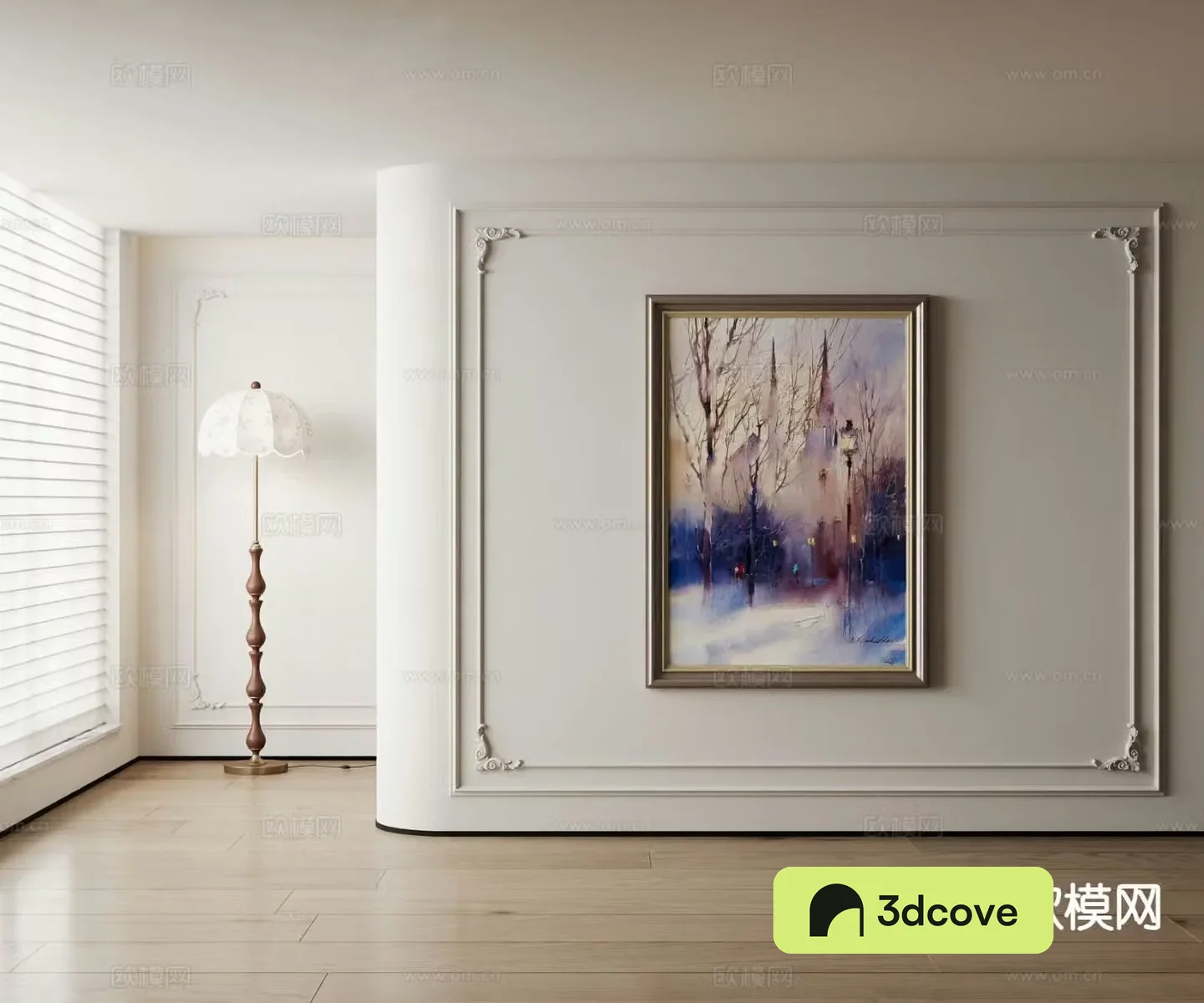 American oil painting landscape painting decorative painting