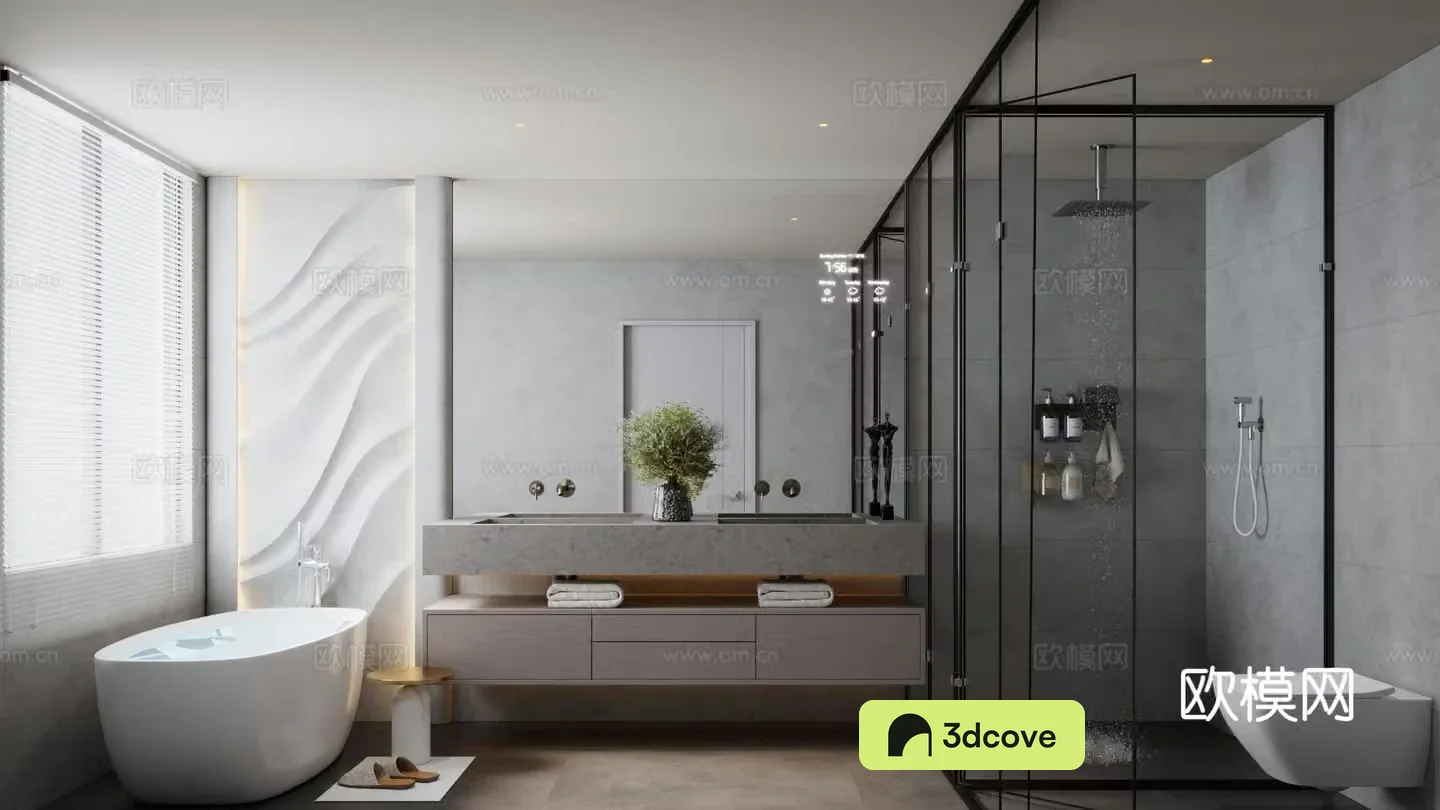 Modern bathroom