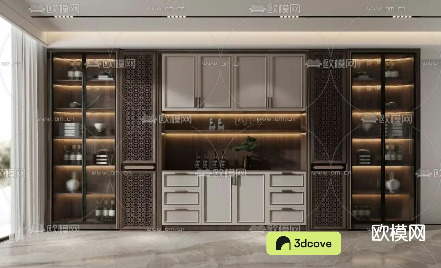 New Chinese wine cabinet