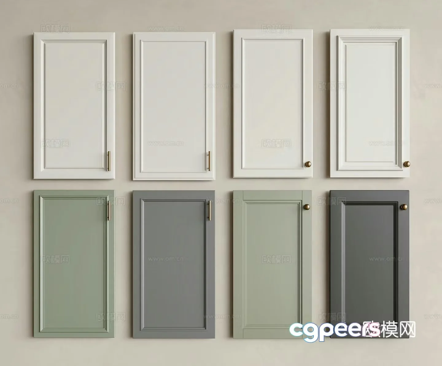 French cabinet door cabinet door cabinet door wardrobe door panel shoe cabinet door panel wine cabinet door panel 3D model