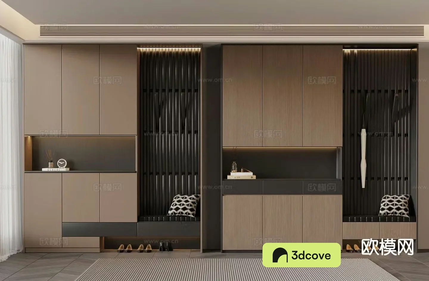 Italian style shoe cabinet partition shoe cabinet entrance shoe cabinet top shoe cabinet