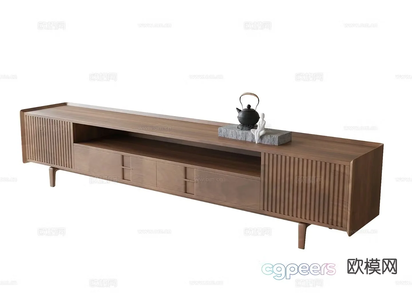 New Chinese style TV cabinet 3d model
