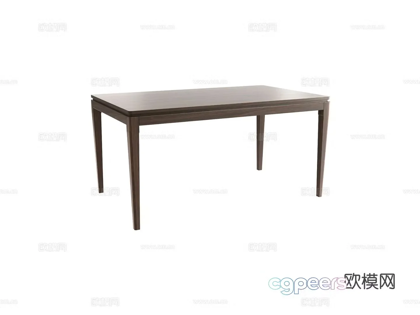 dining table 3d model