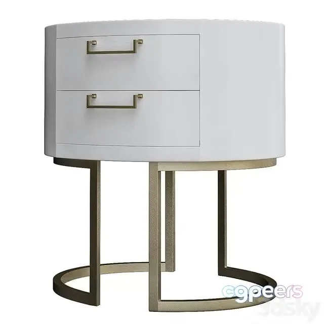 3ds Max Free – BAKER Pallasite Lamp Table