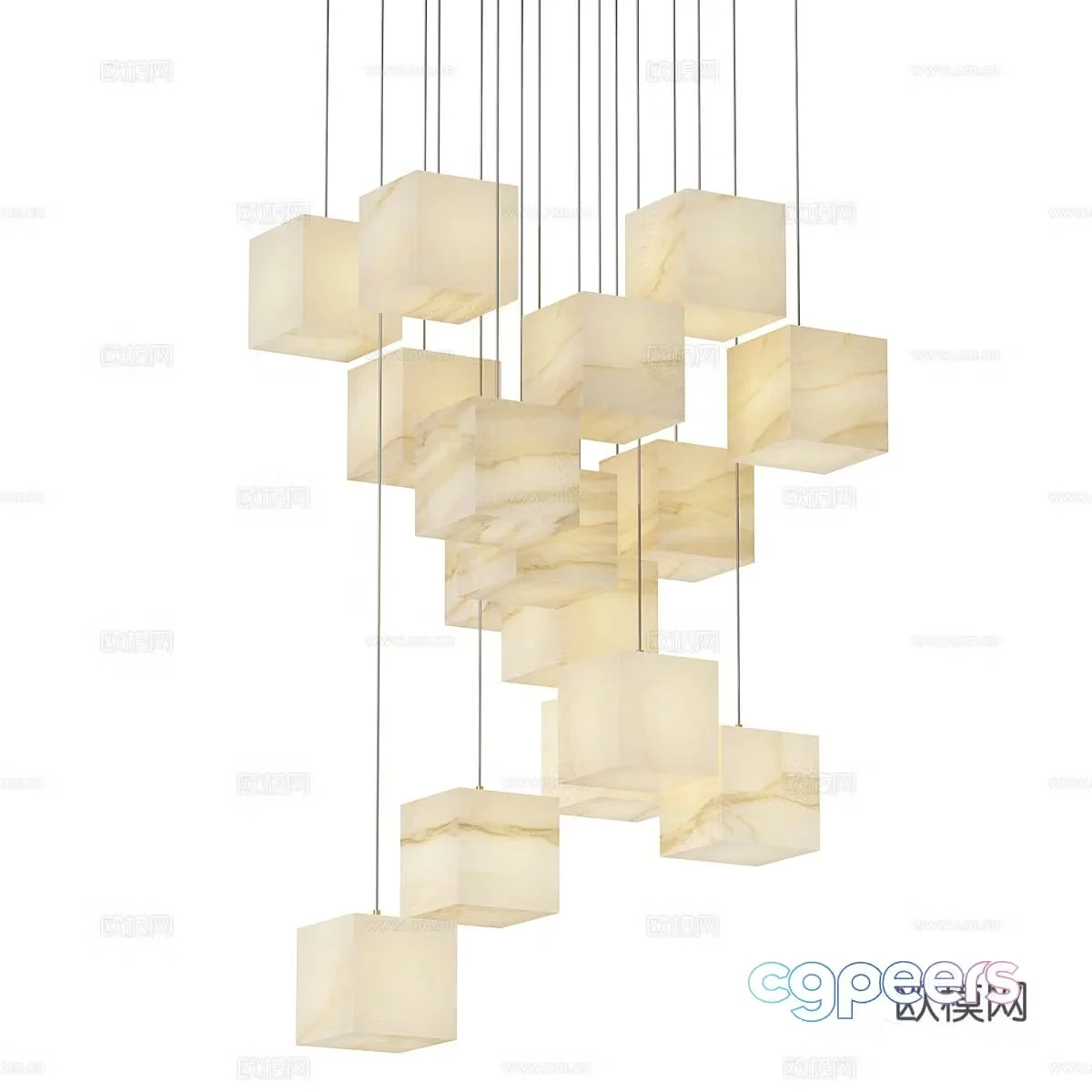 Chandelier 3d model