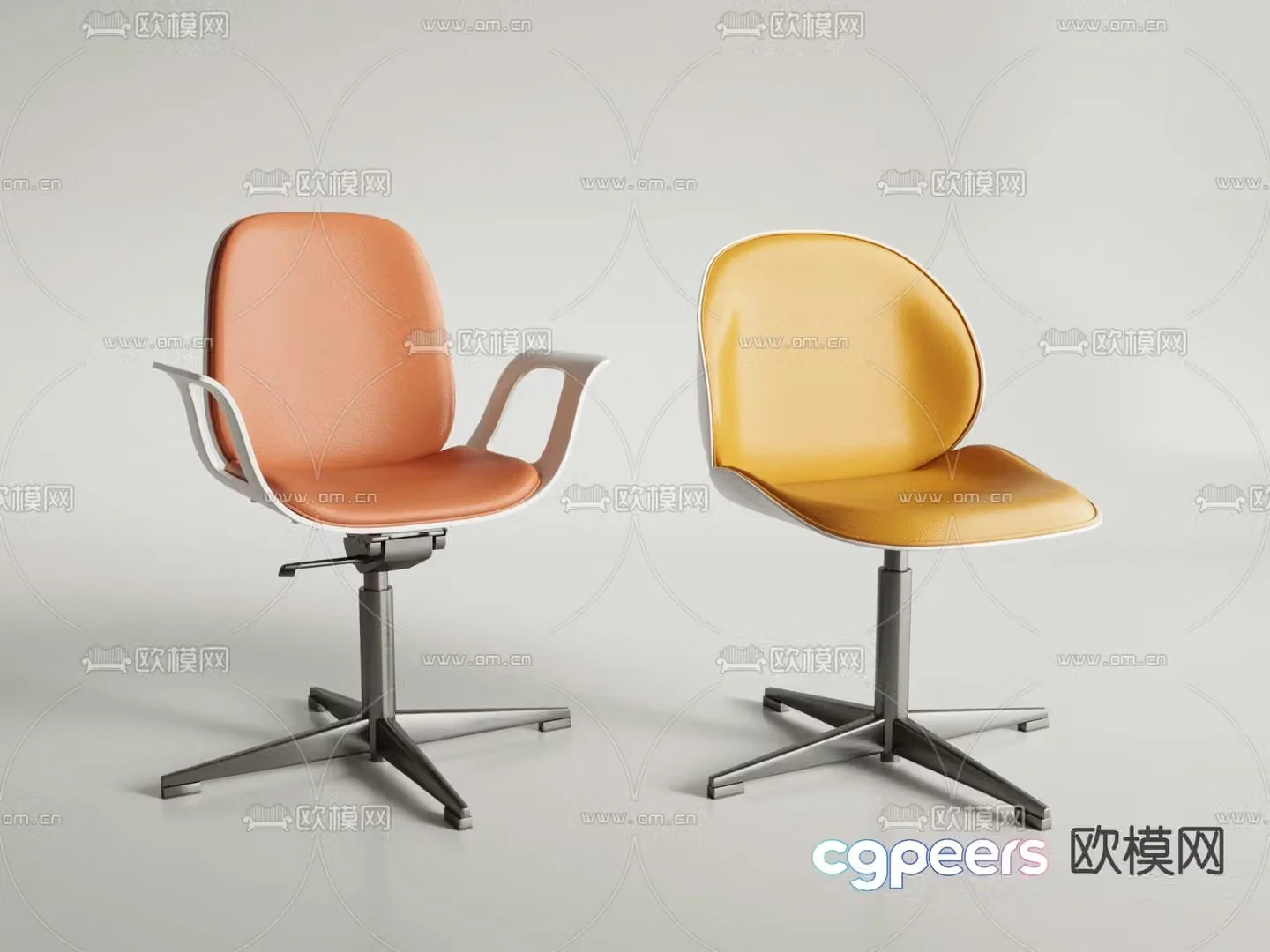 Office chair conference chair 3d model