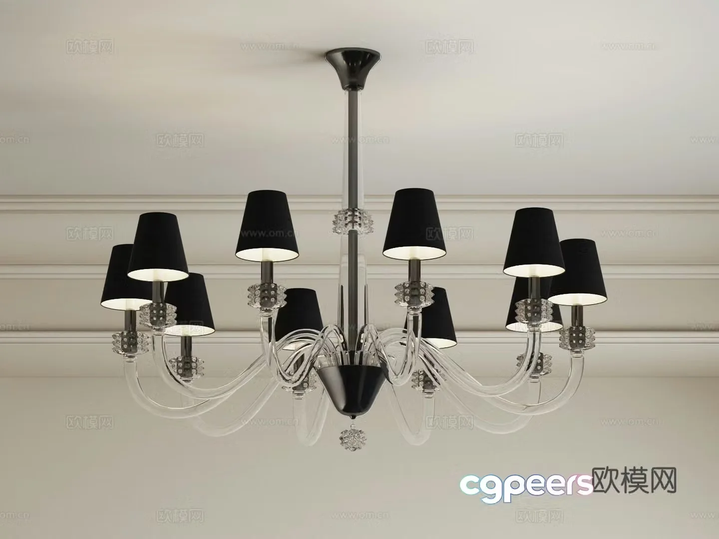 Chandelier Italian Chandelier Modern Chandelier 3D Model