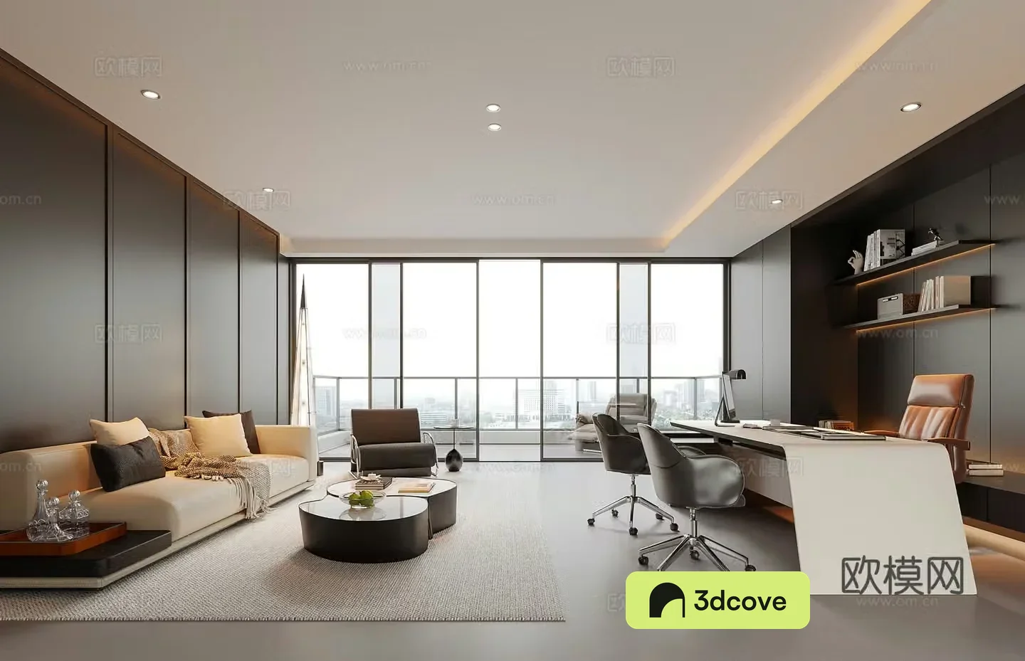 Modern General Manager Office Chairman Office Boss Office Desk Chair