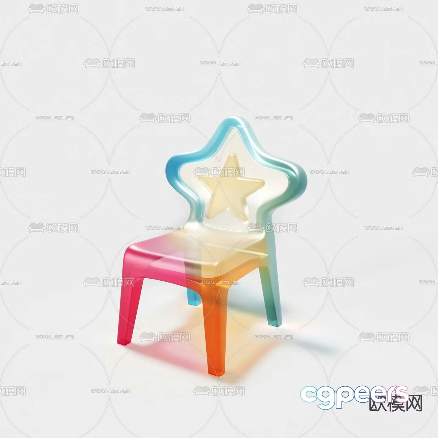 Children’s chair 3d model