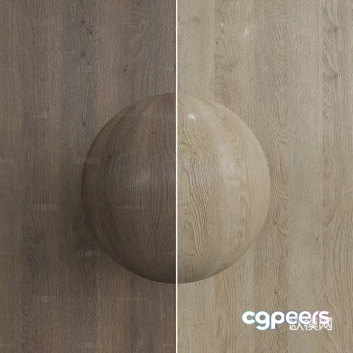 Ceiling and floor Wood grain wall panel 3d model
