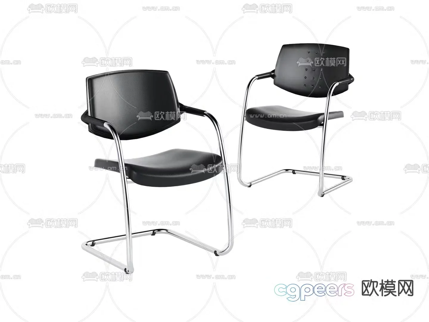 Office chair office chair conference chair 3d model
