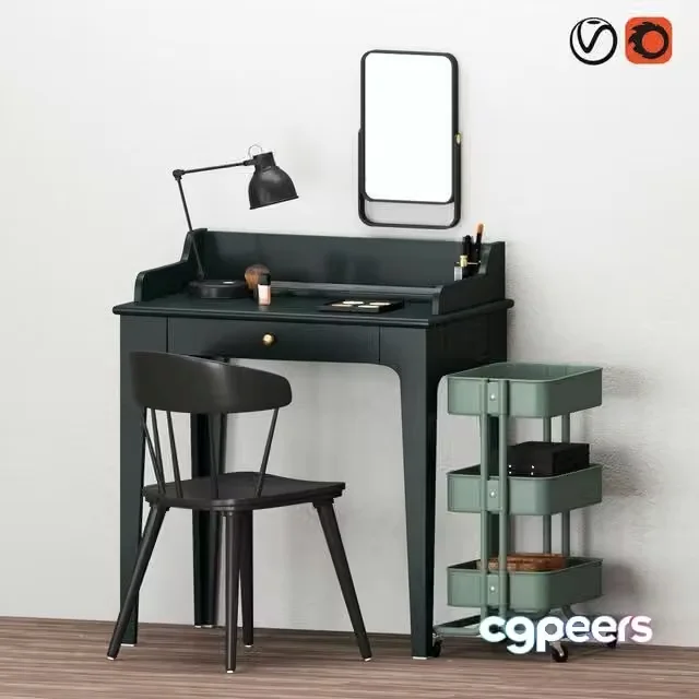 3ds Max Free – IKEA Dressing Table set