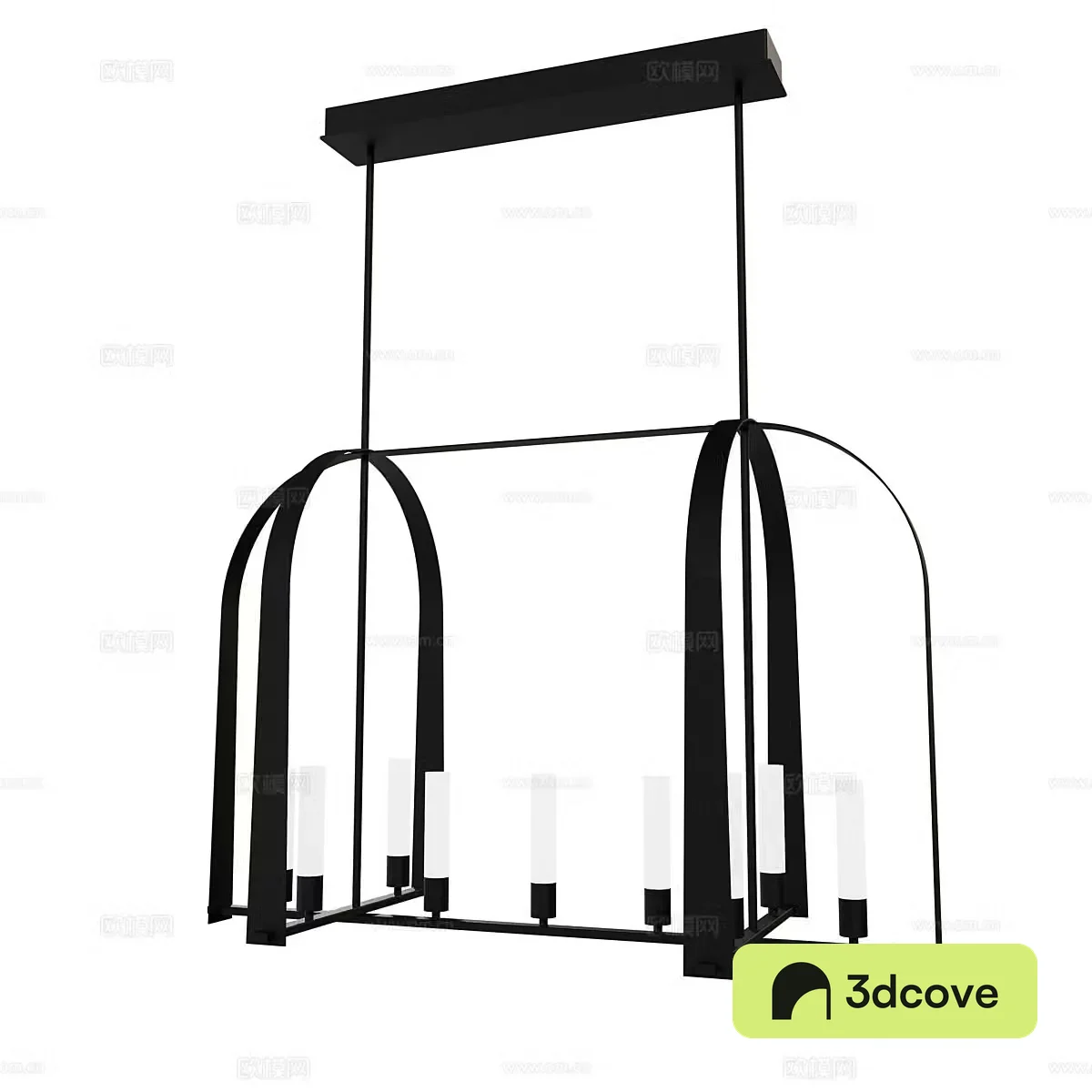Modern minimalist chandelier