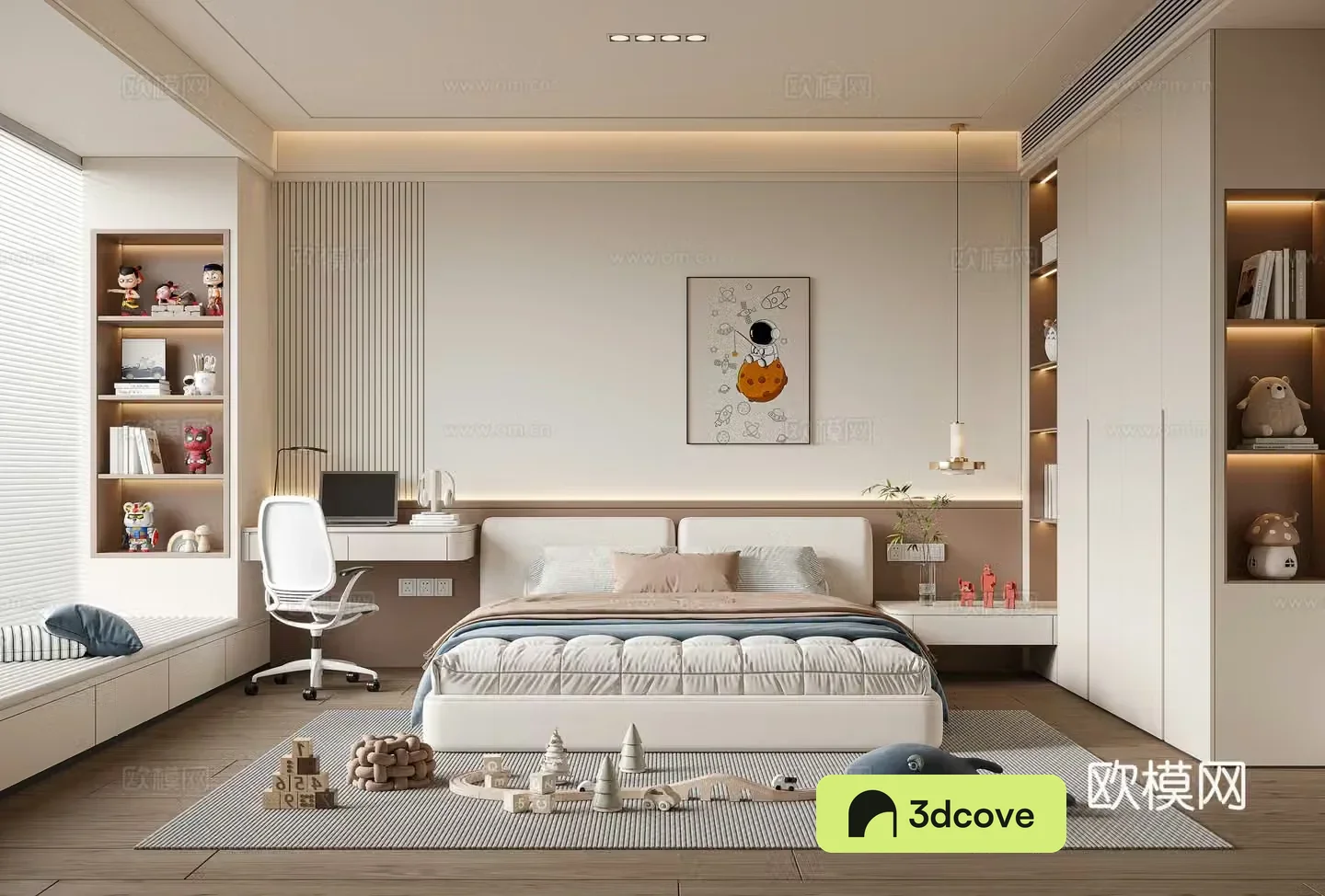 Modern universal children’s room