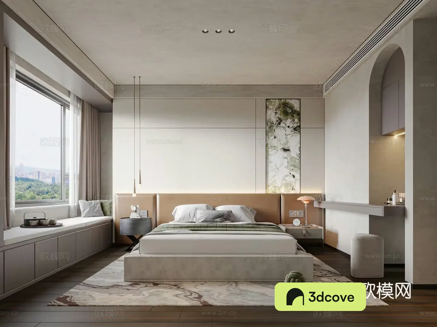 Modern bedroom