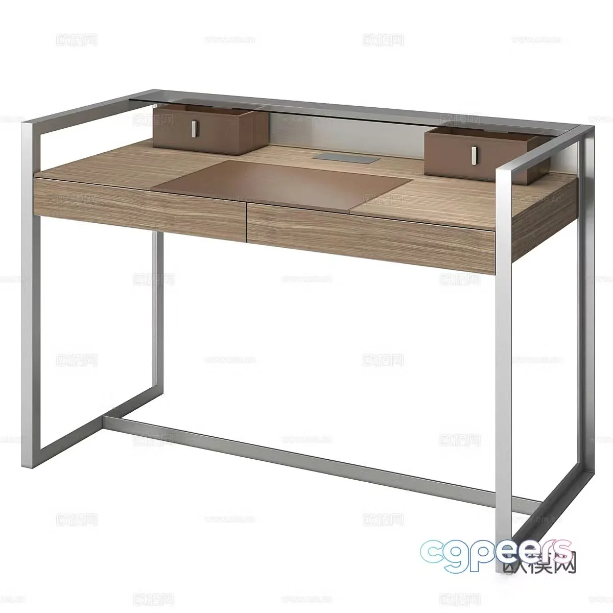 Rialto desk Rimadesio design 3d model