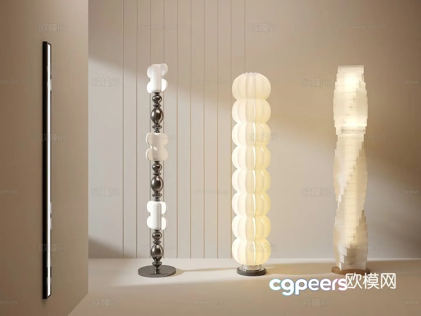 Floor lamp 3d model
