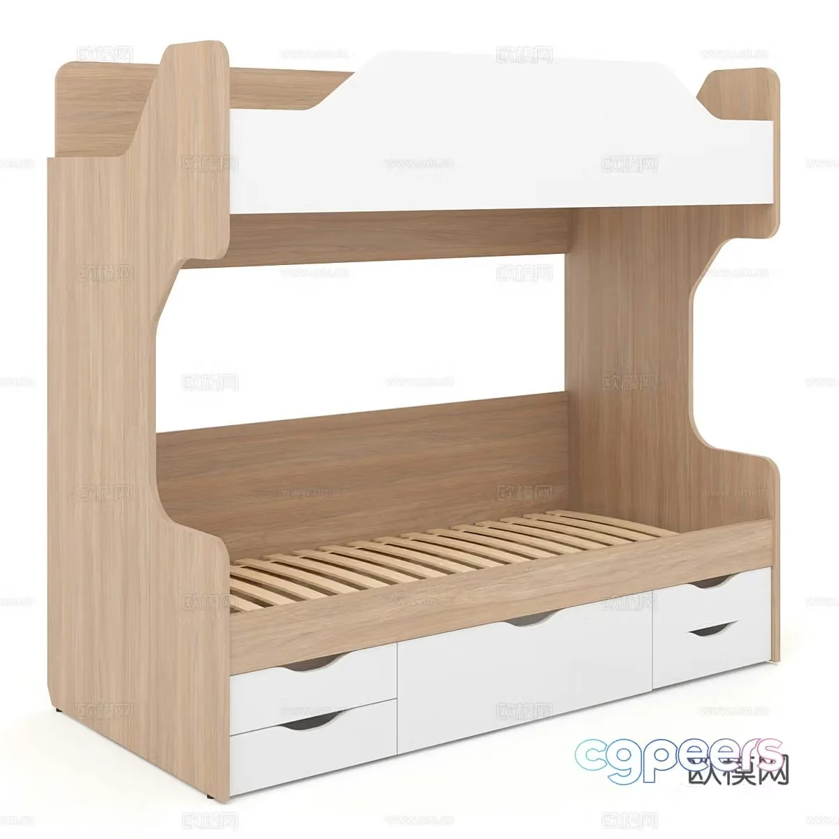 Children’s bed 3d model