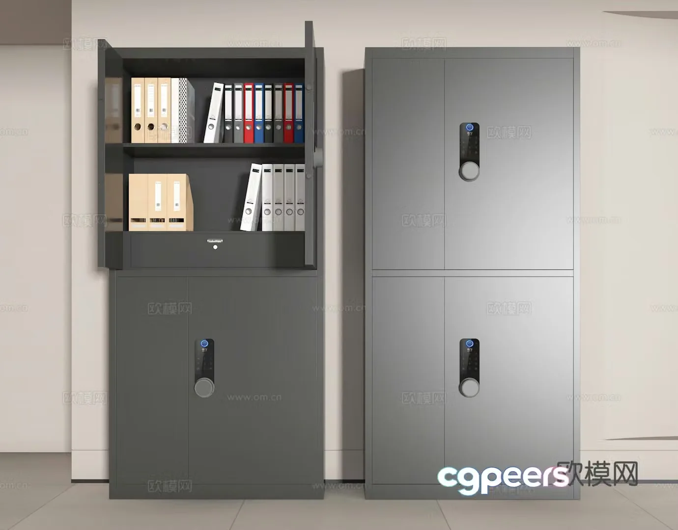 File cabinet 3d model