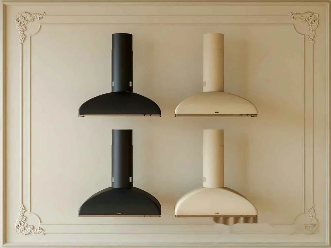 Modern Kitchen Range Hoods 3D Model – 1737 – CORONA Render