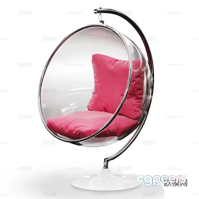 3d model of hanging chair