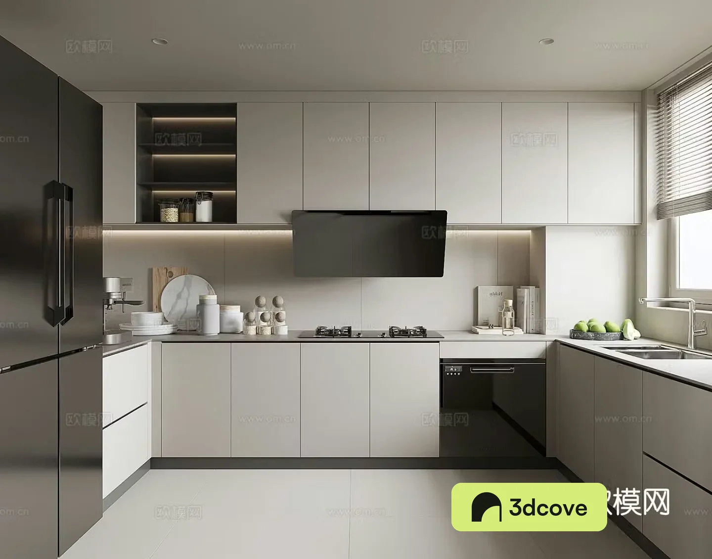 Modern home kitchen